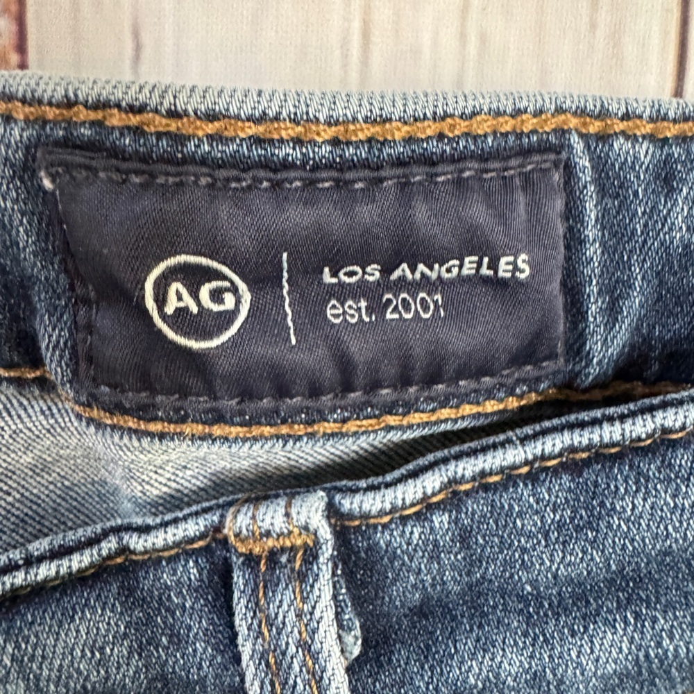AG Adriano Goldschmied The Prima Cigarette Leg Mid Rise Skinny Jeans 27 - Picture 2 of 7